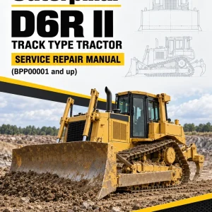 Caterpillar CAT D6R II Track Type Tractor Service Repair Manual (BPP00001 and up)