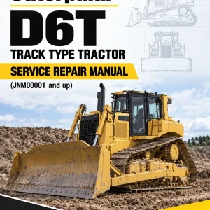 Caterpillar CAT D6T Track Type Tractor Service Repair Manual (JNM00001 and up)