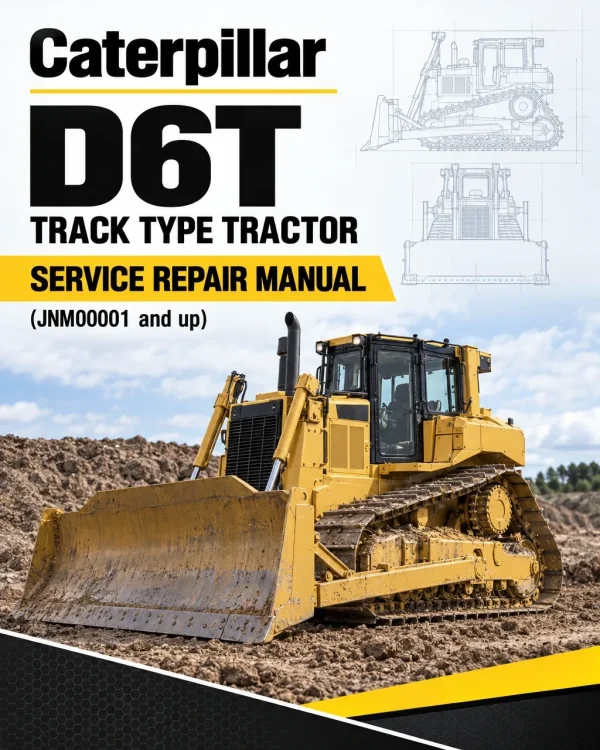 Caterpillar CAT D6T Track Type Tractor Service Repair Manual (JNM00001 and up)