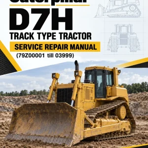 Caterpillar CAT D7H Track Type Tractor Service Repair Manual (79Z00001 till 03999)