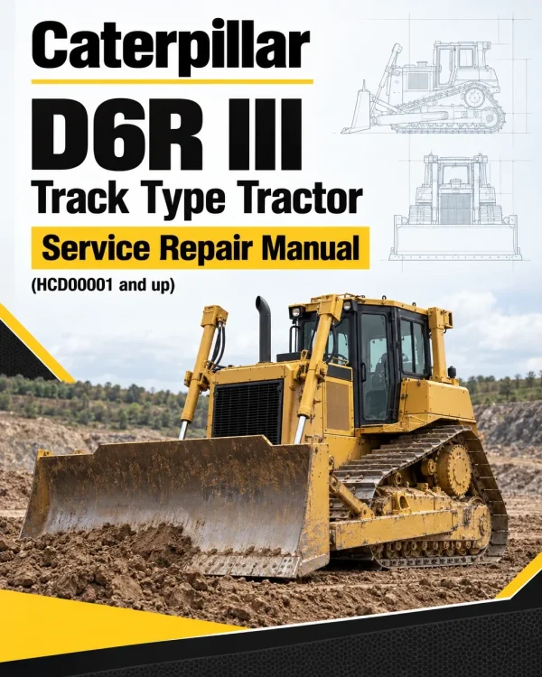 Caterpillar CAT D6R III Track Type Tractor Service Repair Manual (HCD00001 and up) Caterpillar CAT D6R III Track Type Tractor Service Repair Manual (HCD00001 and up)