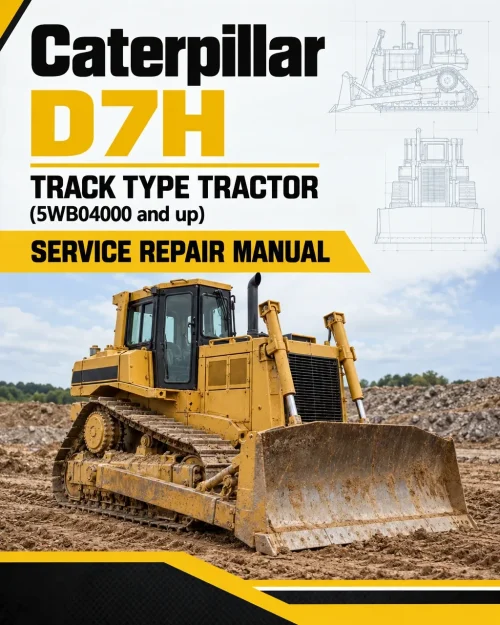 Caterpillar CAT D7H Track Type Tractor Service Repair Manual (5WB04000 and up) Caterpillar CAT D7H Track Type Tractor Service Repair Manual (5WB04000 and up)