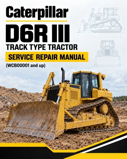 Caterpillar CAT D6R III Track Type Tractor Service Repair Manual (WCB00001 and up)