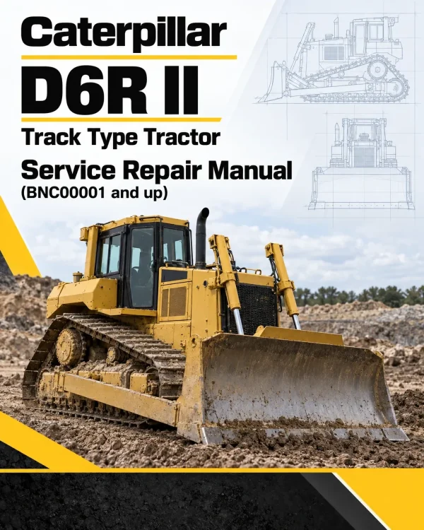 Caterpillar CAT D6R II Track Type Tractor Service Repair Manual (BNC00001 and up) Caterpillar CAT D6R II Track Type Tractor Service Repair Manual (BNC00001 and up)