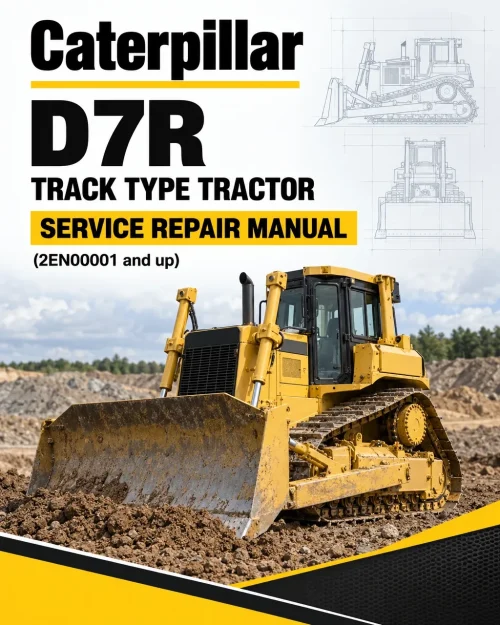 Caterpillar CAT D7R Track Type Tractor Service Repair Manual (2EN00001 and up)