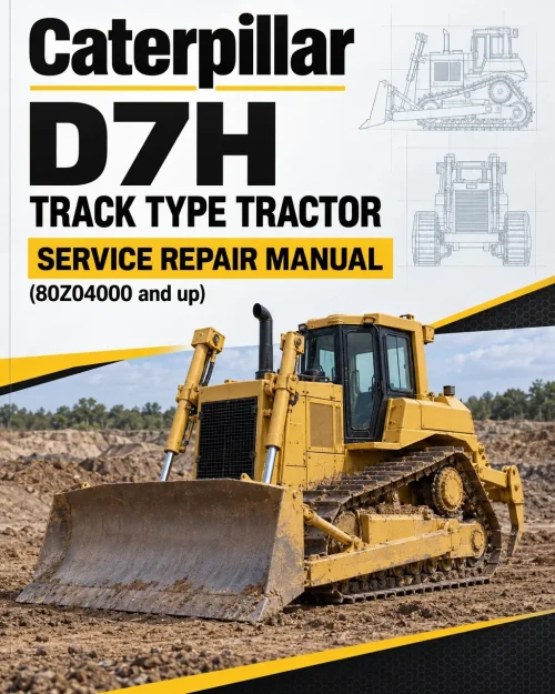 Caterpillar CAT D7H Track Type Tractor Service Repair Manual (80Z04000 and up) Caterpillar CAT D7H Track Type Tractor Service Repair Manual (80Z04000 and up)