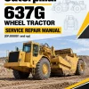 Caterpillar CAT 637G Wheel Tractor Service Repair Manual (DFJ00001 and up)