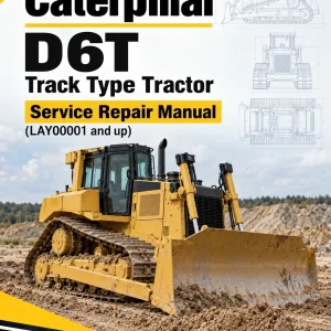 Caterpillar CAT D6T Track Type Tractor Service Repair Manual (LAY00001 and up)