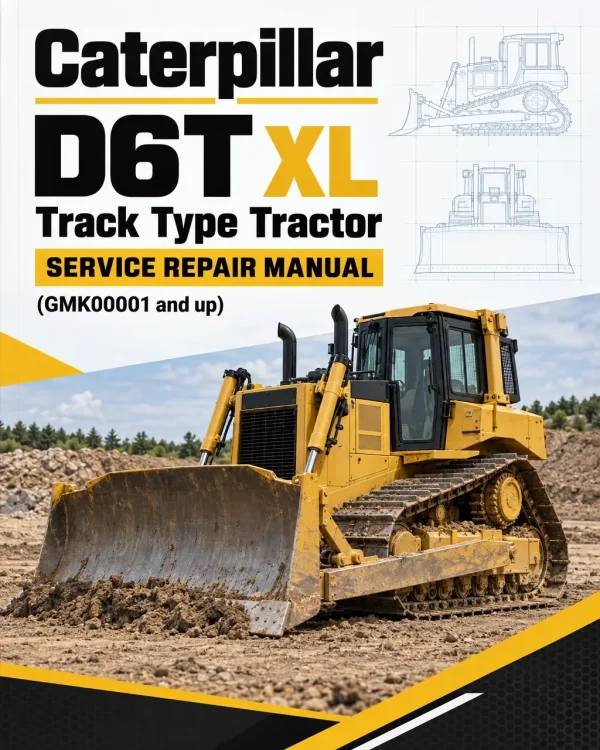 Caterpillar CAT D6T XL Track Type Tractor Service Repair Manual (GMK00001 and up)