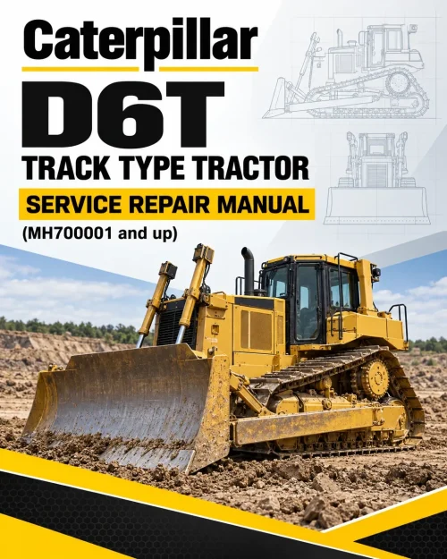 Caterpillar CAT D6T Track Type Tractor Service Repair Manual (MH700001 and up)