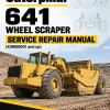 Caterpillar CAT 641 Wheel Scraper Service Repair Manual (43M00001 and up) Caterpillar CAT 641 Wheel Scraper Service Repair Manual (43M00001 and up)