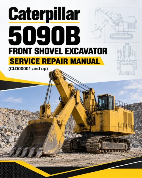Caterpillar CAT 5090B Front Shovel Excavator Service Repair Manual (CLD00001 and up)