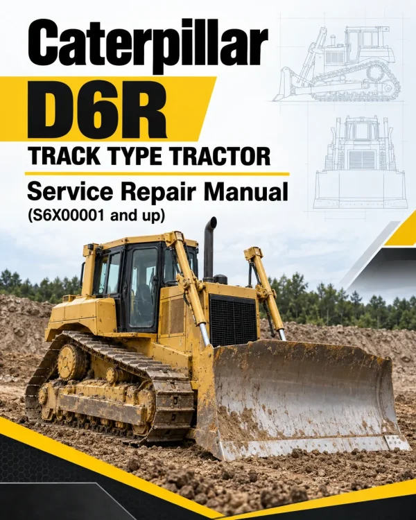 Caterpillar CAT D6R Track Type Tractor Service Repair Manual (S6X00001 and up) Caterpillar CAT D6R Track Type Tractor Service Repair Manual (S6X00001 and up)