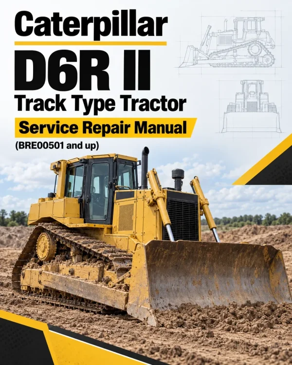 Caterpillar CAT D6R II Track Type Tractor Service Repair Manual (BRE00501 and up) Caterpillar CAT D6R II Track Type Tractor Service Repair Manual (BRE00501 and up)