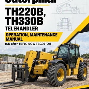 Caterpillar CAT TH220B, TH330B Telehandler Operation, Maintenance Manual (SN after TBF00100 & TBG00100)