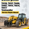 Caterpillar CAT TH336, TH337, TH406, TH407, TH414, TH514, TH417 Telehandler Service Repair Manual Caterpillar CAT TH336, TH337, TH406, TH407, TH414, TH514, TH417 Telehandler Service Repair Manual