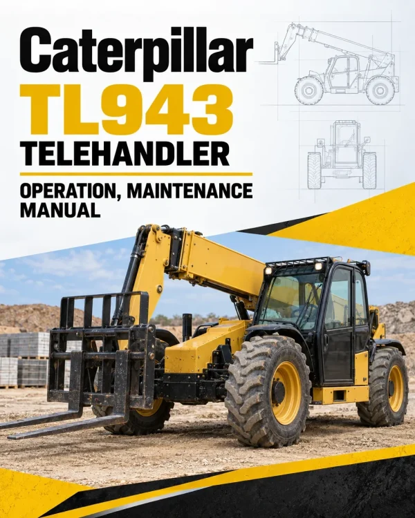Caterpillar CAT TL943 Telehandler Operation, Maintenance Manual Caterpillar CAT TL943 Telehandler Operation, Maintenance Manual