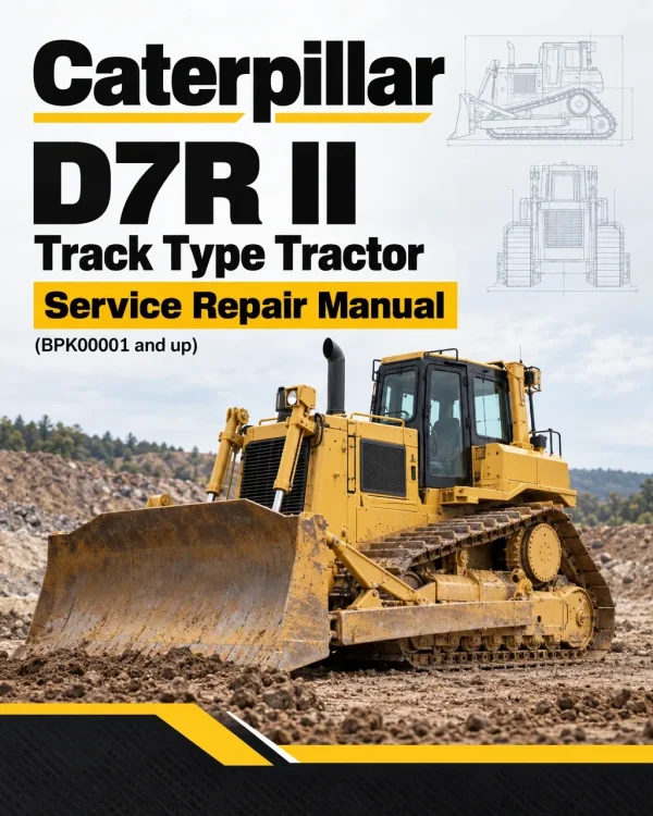 Caterpillar CAT D7R II Track Type Tractor Service Repair Manual (BPK00001 and up) Caterpillar CAT D7R II Track Type Tractor Service Repair Manual (BPK00001 and up)