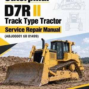 Caterpillar CAT D7R II Track Type Tractor Service Repair Manual (ABJ00001 till 01499)