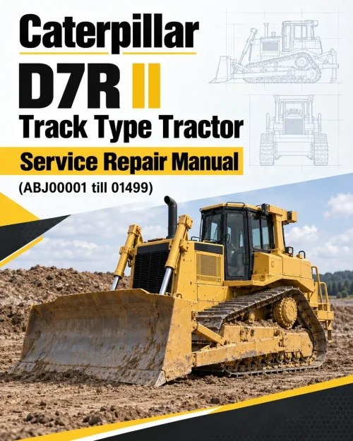 Caterpillar CAT D7R II Track Type Tractor Service Repair Manual (ABJ00001 till 01499) Caterpillar CAT D7R II Track Type Tractor Service Repair Manual (ABJ00001 till 01499)