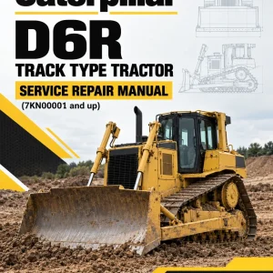 Caterpillar CAT D6R Track Type Tractor Service Repair Manual (7KN00001 and up)
