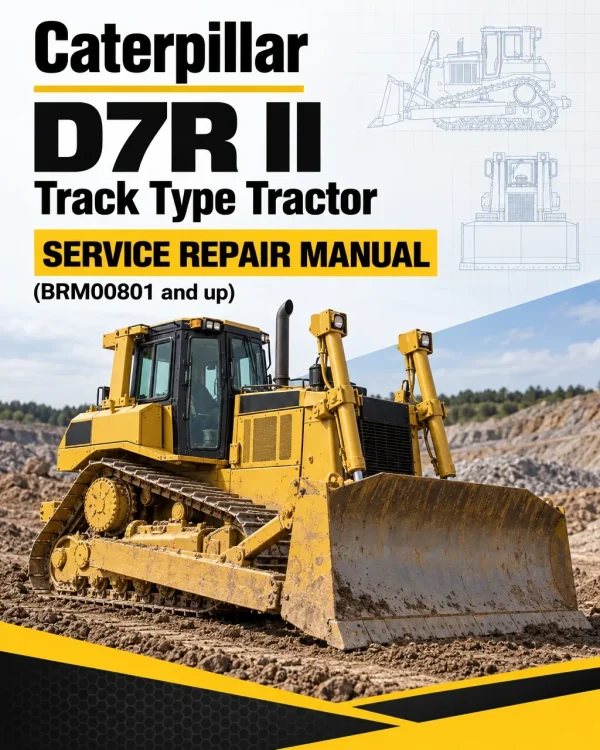 Caterpillar CAT D7R II Track Type Tractor Service Repair Manual (BRM00801 and up) Caterpillar CAT D7R II Track Type Tractor Service Repair Manual (BRM00801 and up)
