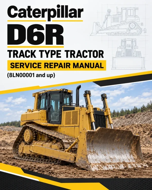 Caterpillar CAT D6R Track Type Tractor Service Repair Manual (8LN00001 and up) Caterpillar CAT D6R Track Type Tractor Service Repair Manual (8LN00001 and up)