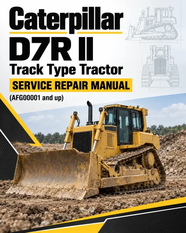 Caterpillar CAT D7R II Track Type Tractor Service Repair Manual (AFG00001 and up) Caterpillar CAT D7R II Track Type Tractor Service Repair Manual (AFG00001 and up)