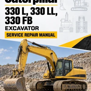 Caterpillar CAT 330 L, 330 LL, 330 FB Excavator Service Repair Manual (8FK00001 and up)
