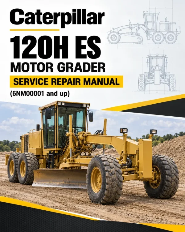 Caterpillar CAT 120H ES Motor Grader Service Repair Manual (6NM00001 and up) Caterpillar CAT 120H ES Motor Grader Service Repair Manual (6NM00001 and up)