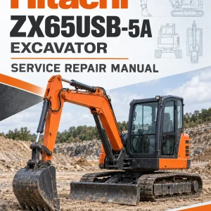 Hitachi ZX65USB-5A Excavator Service Repair Manual Hitachi ZX65USB-5A Excavator Service Repair Manual
