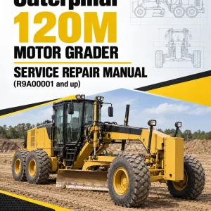 Caterpillar CAT 120M Motor Grader Service Repair Manual (R9A00001 and up) Caterpillar CAT 120M Motor Grader Service Repair Manual (R9A00001 and up)