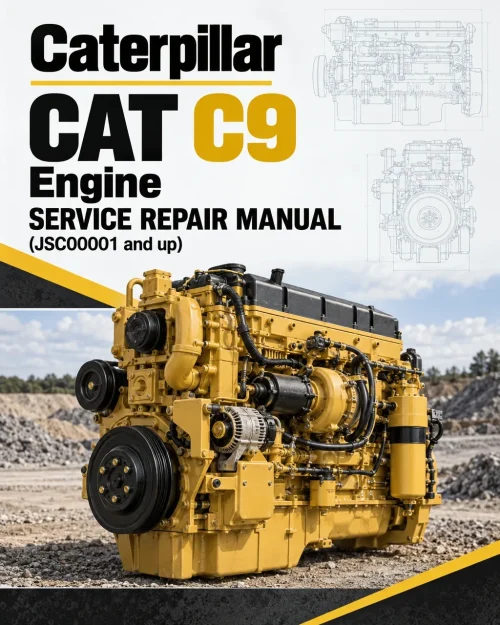 Caterpillar CAT C9 Engine Service Repair Manual (JSC00001 and up)