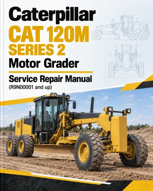 Caterpillar CAT 120M SERIES 2 Motor Grader Service Repair Manual (R9N00001 and up) Caterpillar CAT 120M SERIES 2 Motor Grader Service Repair Manual (R9N00001 and up)
