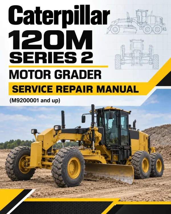 Caterpillar CAT 120M SERIES 2 OEM Motor Grader Service Repair Manual (M9200001 and up) Caterpillar CAT 120M SERIES 2 OEM Motor Grader Service Repair Manual (M9200001 and up)