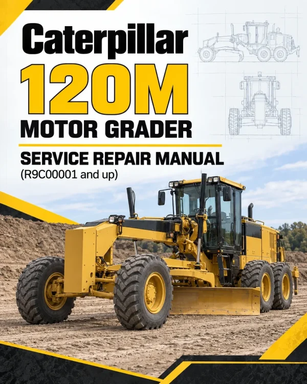 Caterpillar CAT 120M Motor Grader Service Repair Manual (R9C00001 and up)