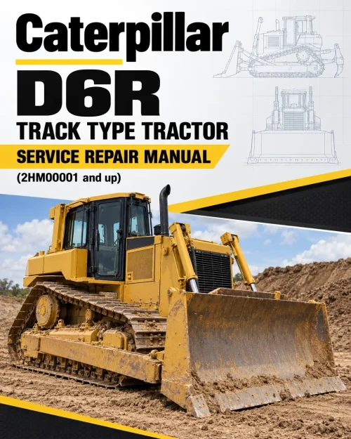 Caterpillar CAT D6R Track Type Tractor Service Repair Manual (2HM00001 and up)