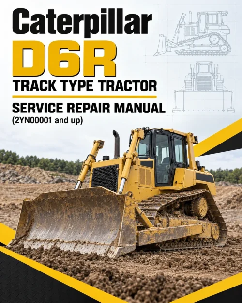 Caterpillar CAT D6R Track Type Tractor Service Repair Manual (2YN00001 and up)