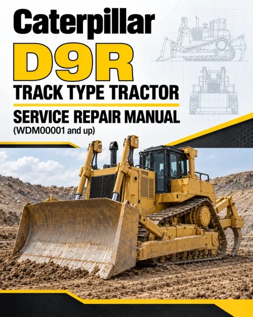 Caterpillar CAT D9R Track Type Tractor Service Repair Manual (WDM00001 and up) Caterpillar CAT D9R Track Type Tractor Service Repair Manual (WDM00001 and up)