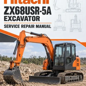 Hitachi ZX68USR-5A Excavator Service Repair Manual