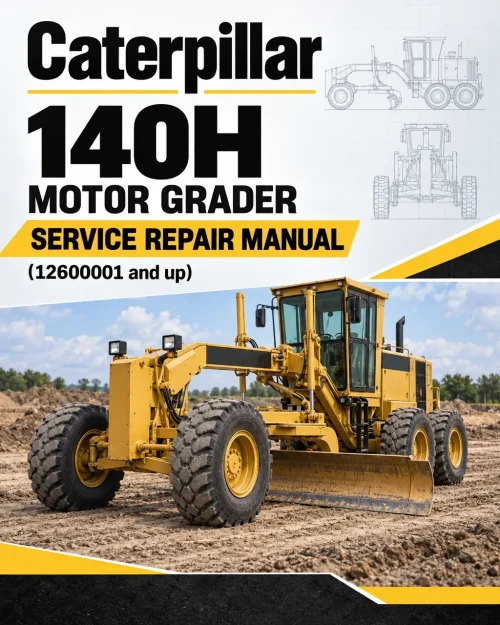 Caterpillar CAT 140H Motor Grader Service Repair Manual (12600001 and up) Caterpillar CAT 140H Motor Grader Service Repair Manual (12600001 and up)