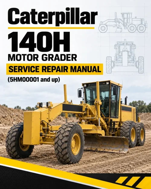 Caterpillar CAT 140H Motor Grader Service Repair Manual (5HM00001 and up) Caterpillar CAT 140H Motor Grader Service Repair Manual (5HM00001 and up)
