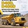 Caterpillar CAT D40D, D400D Articulated Dump Truck Service Repair Manual (8TF00001 and up) Caterpillar CAT D40D, D400D Articulated Dump Truck Service Repair Manual (8TF00001 and up)