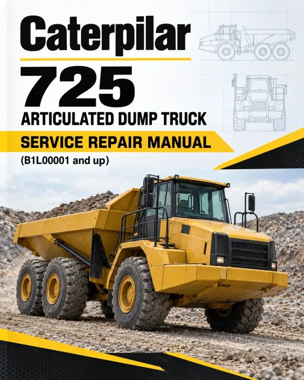 Caterpillar CAT 725 Articulated Dump Truck Service Repair Manual (B1L00001 and up) Caterpillar CAT 725 Articulated Dump Truck Service Repair Manual (B1L00001 and up)