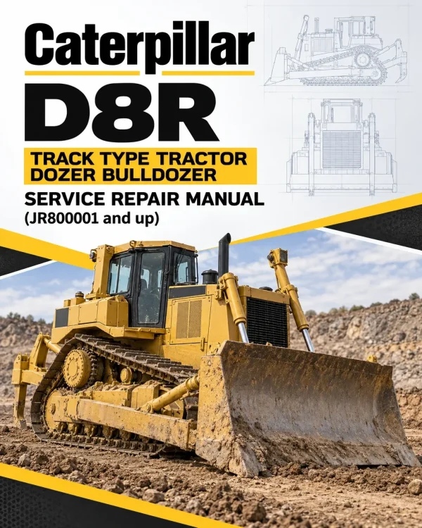 Caterpillar CAT D8R Track Type Tractor Dozer Bulldozer Service Repair Manual (JR800001 and up) Caterpillar CAT D8R Track Type Tractor Dozer Bulldozer Service Repair Manual (JR800001 and up)