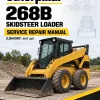 Caterpillar CAT 268B Skidsteer Loader Service Repair Manual (LBA00001 and up)