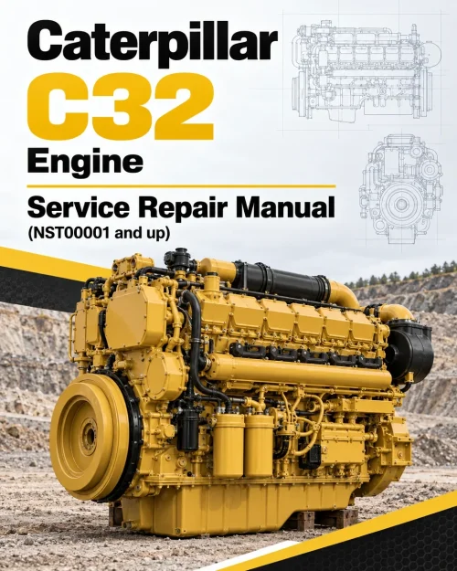 Caterpillar CAT C32 Engine Service Repair Manual (NST00001 and up)