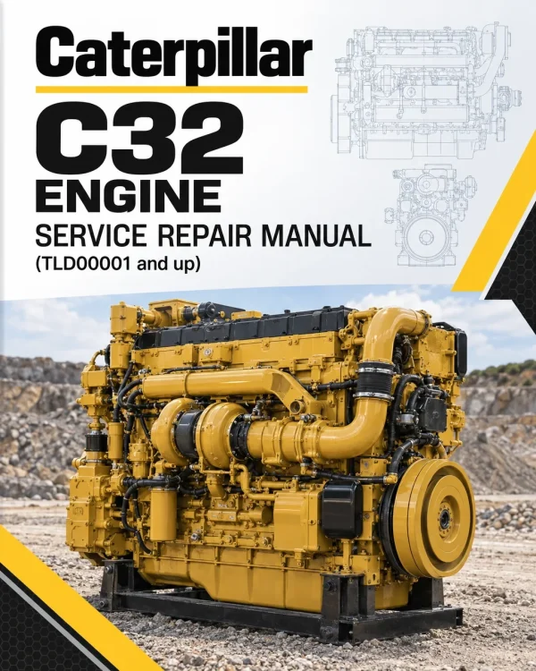 Caterpillar CAT C32 Engine Service Repair Manual (TLD00001 and up) Caterpillar CAT C32 Engine Service Repair Manual (TLD00001 and up)