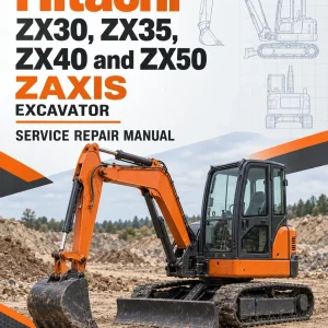 Hitachi ZX30, ZX35, ZX40 and ZX50 ZAXIS Excavator Service Repair Manual
