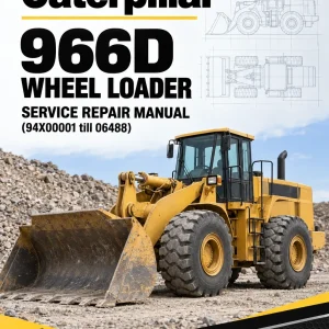 Caterpillar CAT 966D Wheel Loader Service Repair Manual (94X00001 till 06488) Caterpillar CAT 966D Wheel Loader Service Repair Manual (94X00001 till 06488)